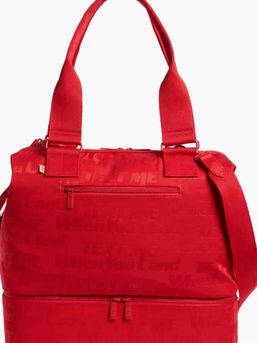BEIS Red lonely ghost mini weekender NWT - Picture 1 of 5
